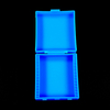 Mikroskop Slide Box 25 Schlitze Probenhalter Kastenscheiben Lagerung